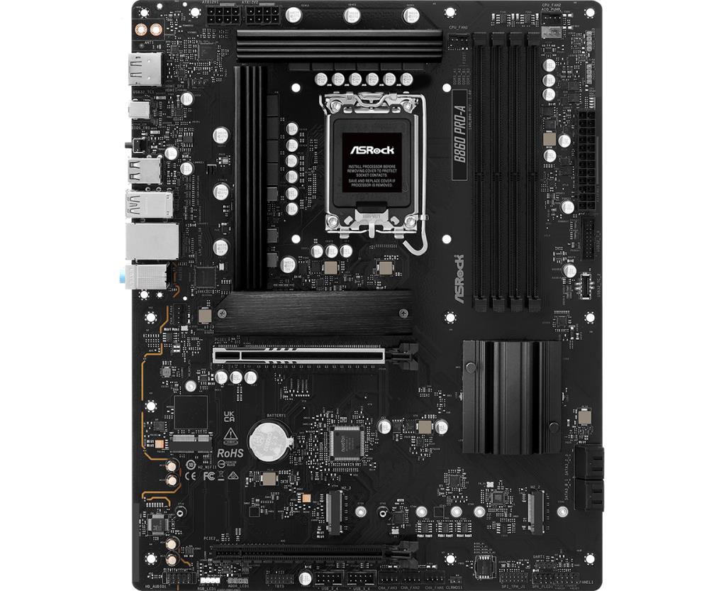 Mainboard|ASROCK|Intel B860 Express|LGA1851|ATX|Memory DDR5|Memory slots...