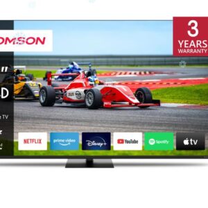 Televiisor|THOMSON|65″|4K/Smart|QLED|3840×2160|Juhtmevaba LAN|Bluet...