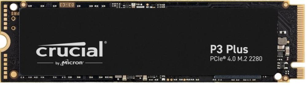 SSD|CRUCIAL|P3 Plus|1TB|M.2|PCIE|NVMe|3D NAND|Write speed 3600 MBytes/se...