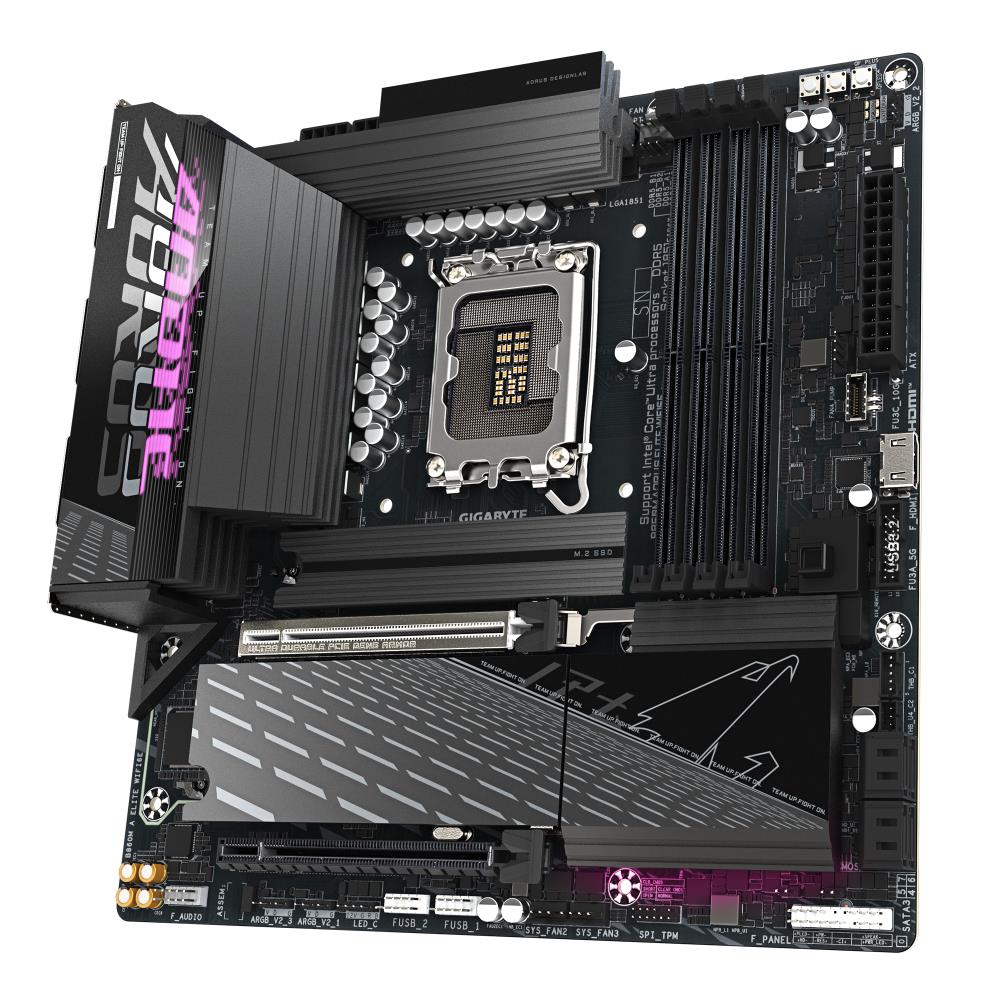 Emaplaat|GIGABYTE|Intel B860 Express|LGA1851|Micro-ATX|Memory DDR5|Memo&...