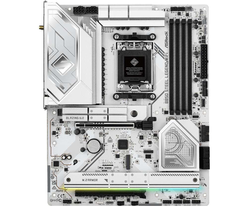 Emaplaat|ASROCK|AMD B850|SAM5|ATX|Memory DDR5|Memory slots 4|1xPCI-Expr&...