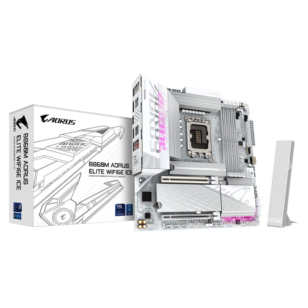 Emaplaat|GIGABYTE|Intel B860 Express|LGA1851|Micro-ATX|Memory DDR5|1xPC&...