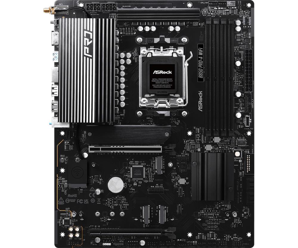 Emaplaat|ASROCK|AMD B850|SAM5|ATX|Memory DDR5|Memory slots 4|1xPCI-Expr&...