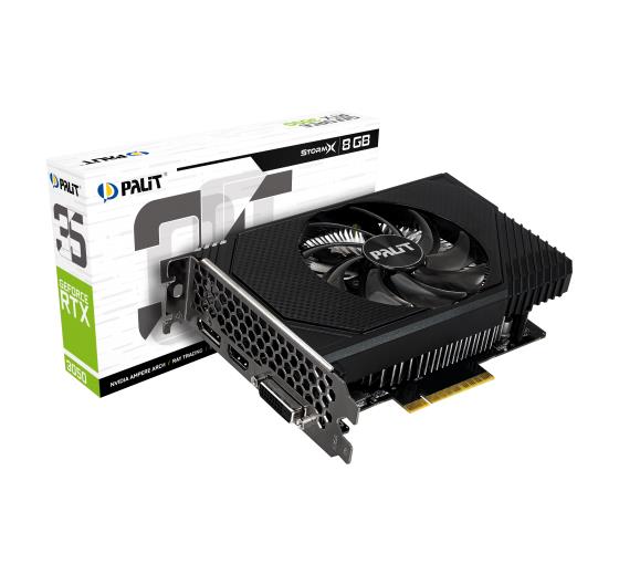 Videokaart|PALIT|NVIDIA GeForce RTX 3050|8 GB|GDDR6|128 bit|PCIE 4.0 &#8...