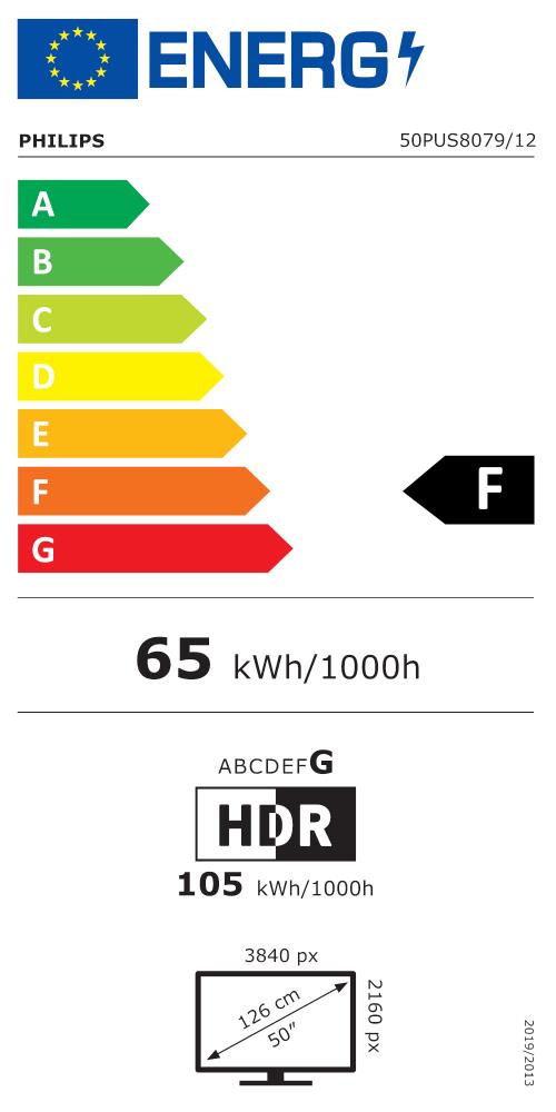 Televiisor|PHILIPS|50″|4K/Smart|3840×2160|Juhtmevaba LAN|Blue...