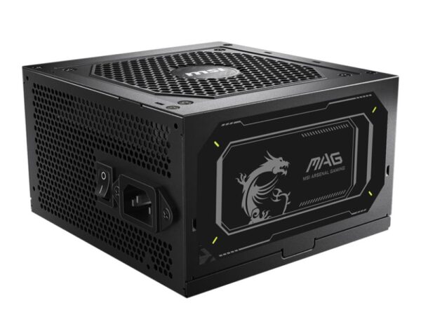 Toiteplokk|MSI|MAG A850GL PCIE5 II|850 Watts|Efficiency 80 PLUS GOLD|P...