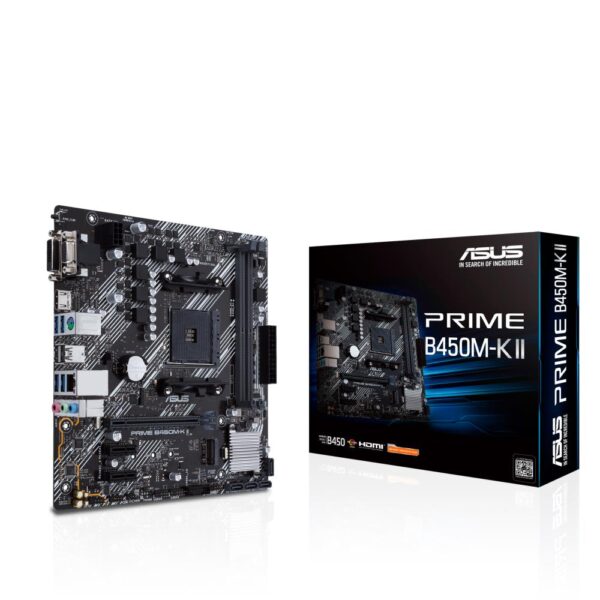 Emaplaat|ASUS|AMD B450|SAM4|MicroATX|2xPCI-Express 2.0 1x|1xPCI-Express...