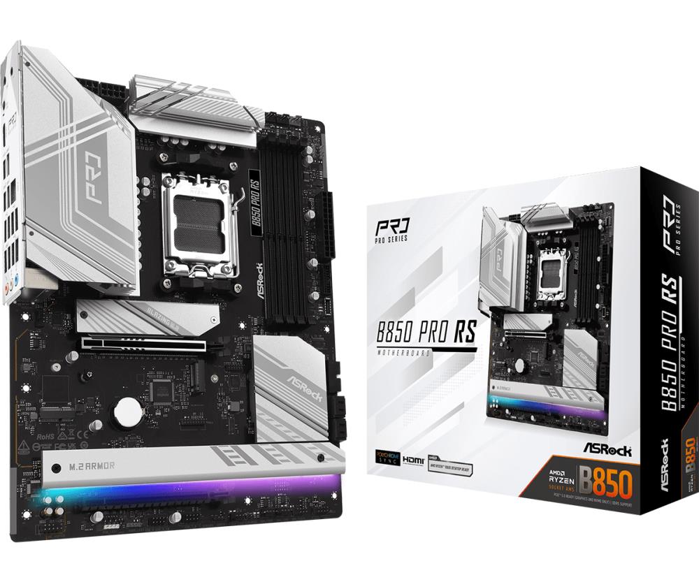 Emaplaat|ASROCK|AMD B850|SAM5|ATX|Memory DDR5|Memory slots 4|1xPCI-Expr&...