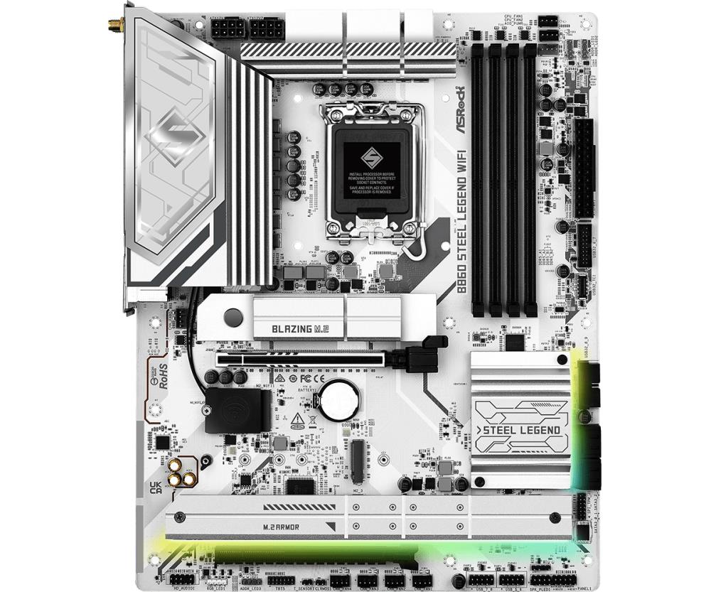 Mainboard|ASROCK|Intel B860 Express|LGA1851|ATX|Memory DDR5|Memory slots...