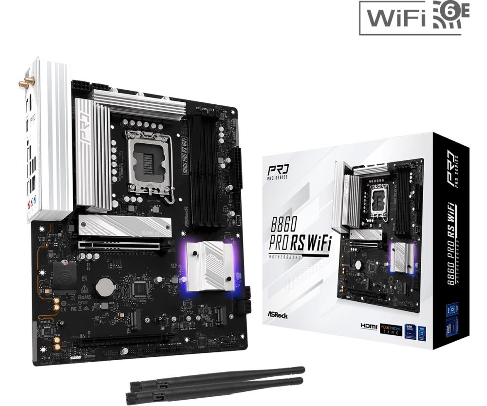 Emaplaat|ASROCK|Memory DDR5|Memory slots 4|1xPCI-Express 4.0 16x|1xPCI-…