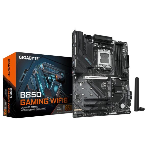 Emaplaat|GIGABYTE|AMD B850|SAM5|ATX|Memory DDR5|Memory slots 4|4xPCI-Ex...