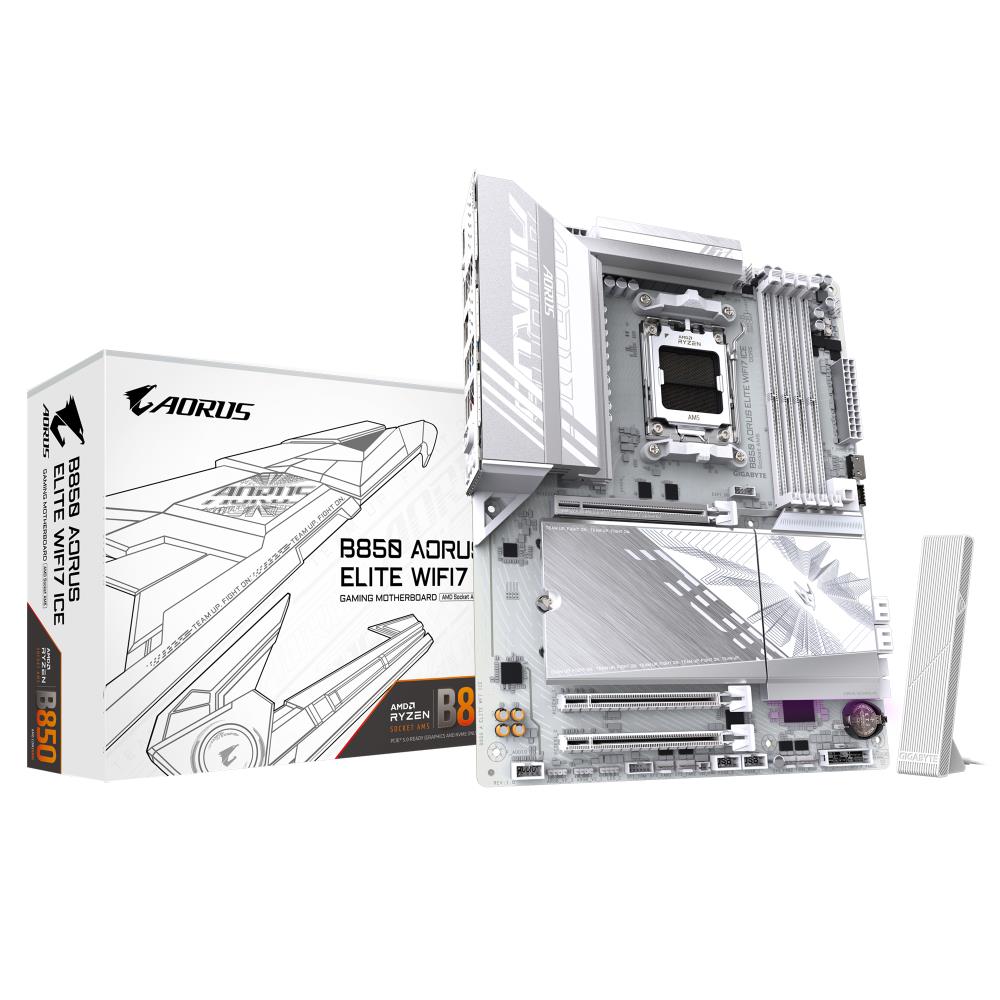 Emaplaat|GIGABYTE|AMD B850|SAM5|ATX|Memory DDR5|Memory slots 4|2xPCI-Ex&...