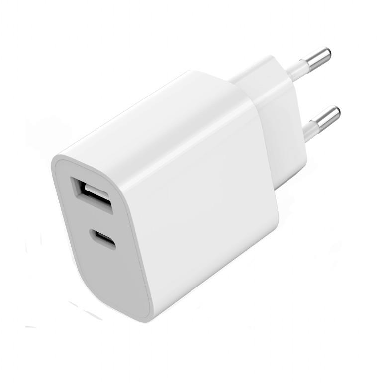 CHARGER USB UNIVERSAL WHITE/2P TA-UC-2AC12-01 GEMBIRD