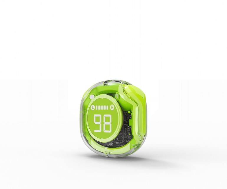 KÕRVAKLAPID BLUETOOTH/GREEN TWST-01-G GEMBIRD