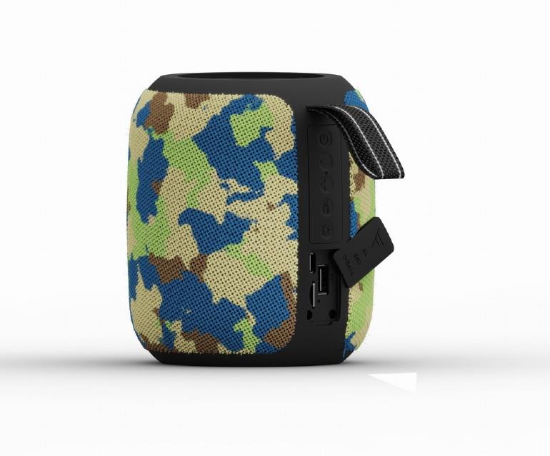 Kaasaskantav Kõlar|GEMBIRD|Camouflage|Portable/Juhtmevaba|Bluetooth|SPK-...