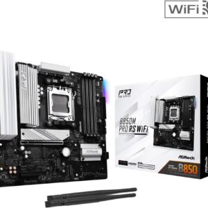 Emaplaat|ASROCK|AMD B850|SAM5|Micro-ATX|Memory DDR5|Memory slots 4|1xPC...