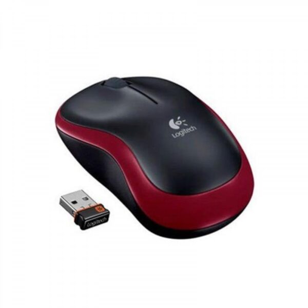 Hiir USB OPTICAL WRL M185/RED 910-002237 LOGITECH