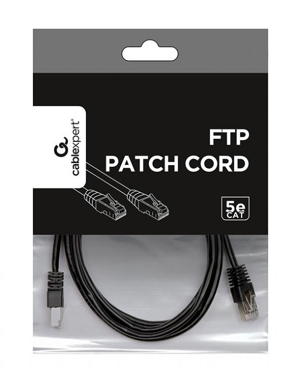 PATCH KAABEL CAT5E FTP 2M/PP22-2M/BK GEMBIRD