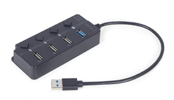 I/O HUB USB3 4PORT/UHB-U3P1U2P3P-01 GEMBIRD