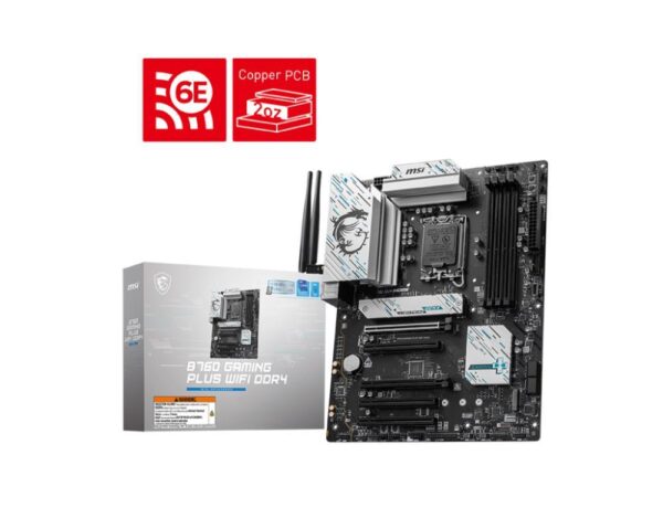 Emaplaat|MSI|Intel B760 Express|LGA1700|ATX|Memory DDR4|Memory slots 4|...