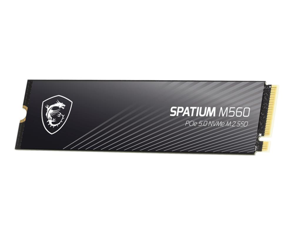 SSD|MSI|SPATIUM M560|1TB|M.2|PCIe Gen5|NVMe|3D NAND|Write speed 8400 MBy...