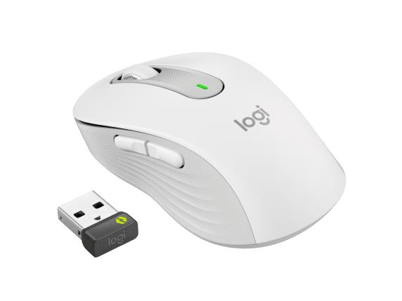 Hiir USB OPTICAL WRL M650/LARGE WHT 910-006349 LOGITECH