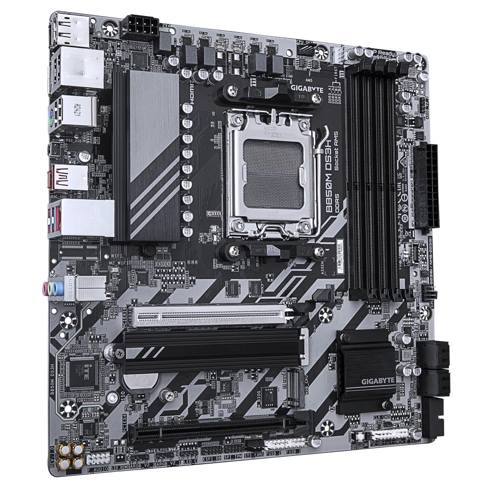 Mainboard|GIGABYTE|AMD B850|SAM5|Micro-ATX|Memory DDR5|Memory slots 4|1x...