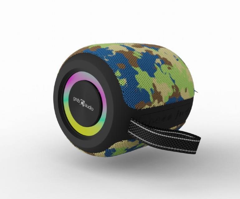 Kaasaskantav Kõlar|GEMBIRD|Camouflage|Portable/Juhtmevaba|Bluetooth|SPK-...