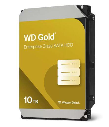 HDD|WESTERN DIGITAL|Gold|10TB|SATA 3.0|256 MB|7200 rpm|3,5″|WD103KRYZ