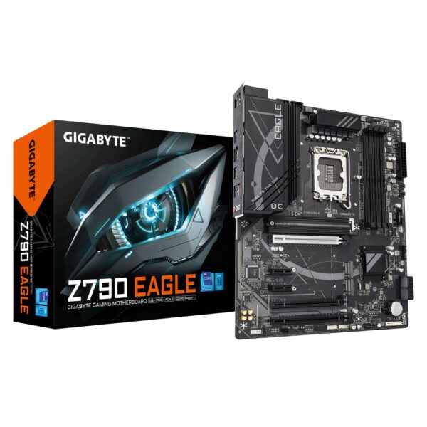 Emaplaat|GIGABYTE|Intel Z790|LGA1700|ATX|Memory DDR5|Memory slots 4|3xP...