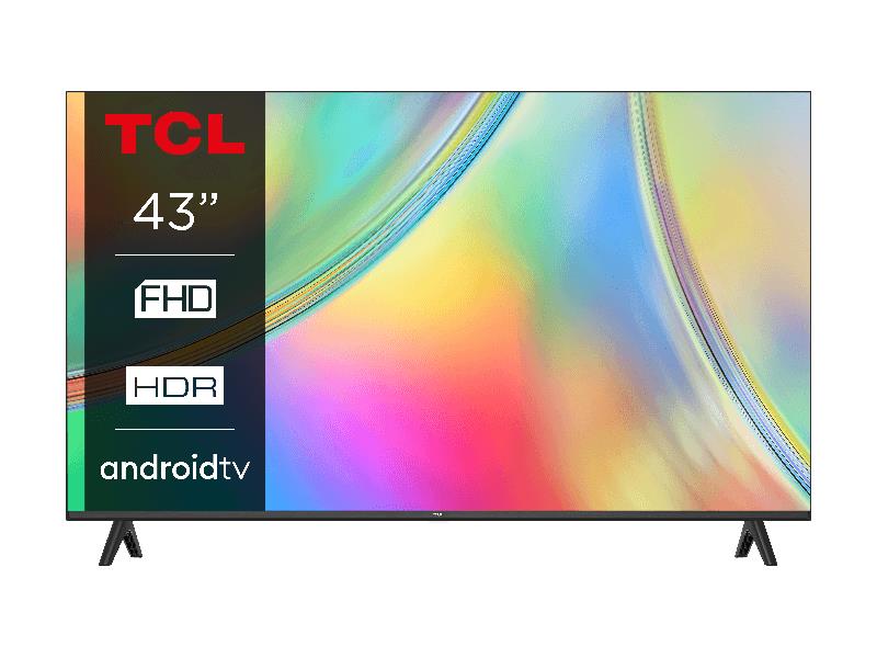 TV Set|TCL|43″|1920×1080|Wireless LAN|Bluetooth|Android TV|Bl...