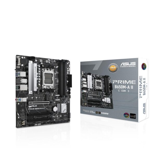 Emaplaat|ASUS|AMD B650|SAM5|Micro-ATX|Memory DDR5|Memory slots 4|2xPCI-...