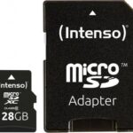 MÄLUKAART SDXC 128GB C10/W/ADAPTER 3433491 INTENSO