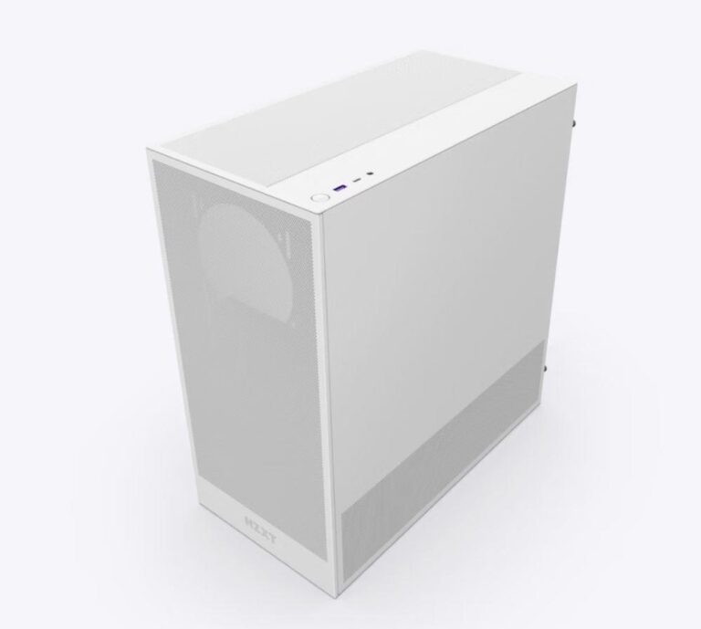 Case|NZXT|H5 Flow|MidiTower|Not included|ATX|MicroATX|MiniITX|Colour Whi...