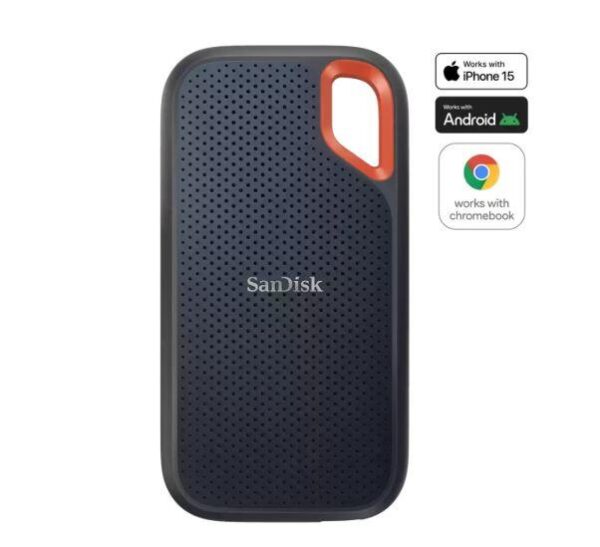 External SSD|SANDISK|Extreme|8TB|USB-C|Write speed 1000 MBytes/sec|Read speed 1050 MBytes/sec|SDSSDE61-8T00-G25