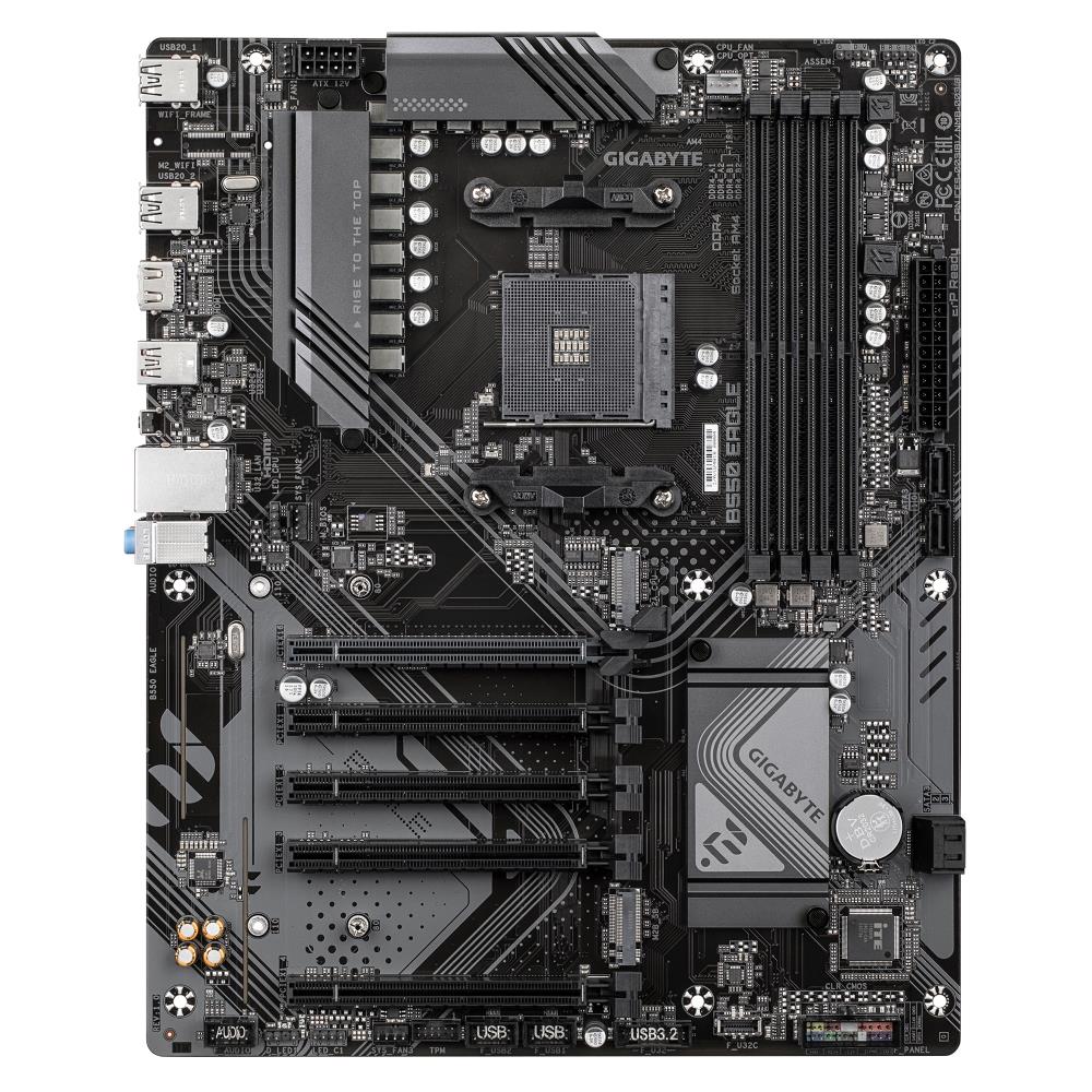 Mainboard|GIGABYTE|AMD B550|SAM4|ATX|Memory DDR4|Memory slots 4|4xPCI-Ex...