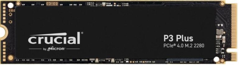 SSD|CRUCIAL|P3 Plus|500GB|M.2|PCIE|NVMe|3D NAND|Write speed 1900 MBytes/...