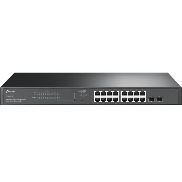 Switch|TP-LINK|JetStream|TL-SG2218P|Desktop/pedestal|16x10Base-T / 100Base-TX / 1000Base-T|2xSFP|PoE+ ports 16|150 Watts|TL-SG2218P