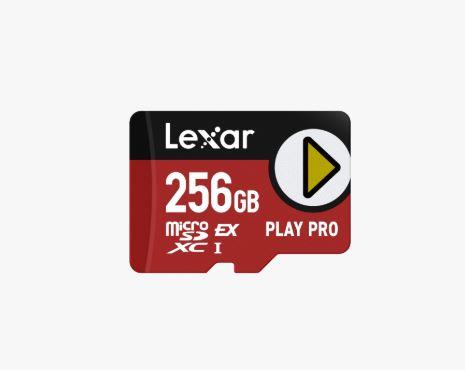 MÄLUKAART SDXC 256GB UHS-I/PLAY LMSXPS0256G-BNNNG LEXAR