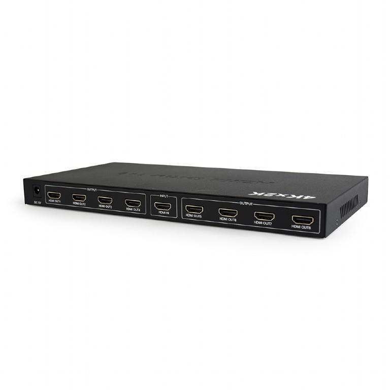 CABLE HDMI SPLITTER 8PORTS/DSP-8PH4-03 GEMBIRD