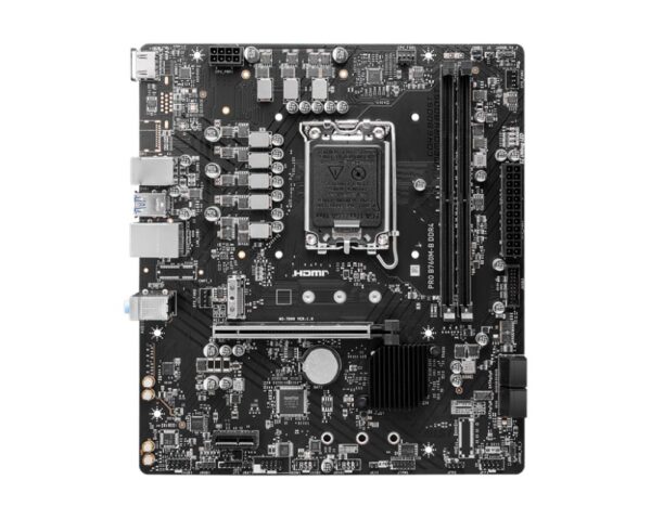 Emaplaat|MSI|Intel B760 Express|LGA1700|Micro-ATX|Memory DDR4|Memory sl...