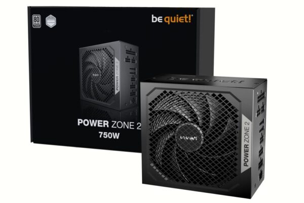 Toiteplokk|BE QUIET|POWER ZONE 2|750 Watts|Peak Power 820 Watts|Effici...