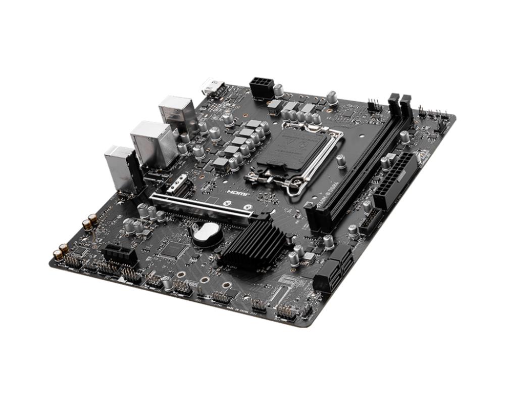 Mainboard|MSI|Intel B760 Express|LGA1700|Micro-ATX|Memory DDR4|Memory sl...