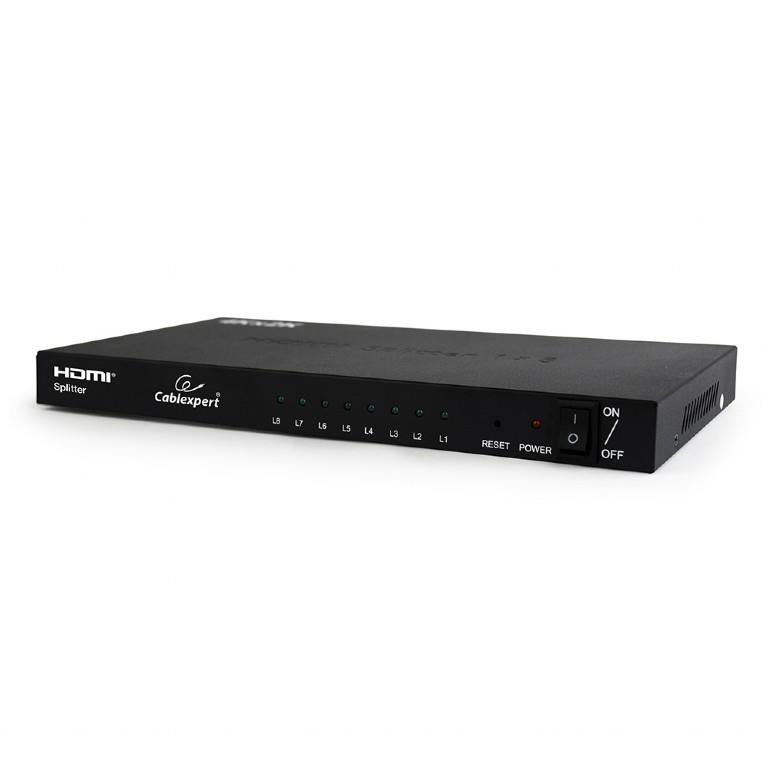 KAABEL HDMI SPLITTER 8PORTS/DSP-8PH4-03 GEMBIRD