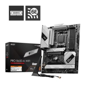 Emaplaat|MSI|AMD B650|SAM5|ATX|Memory DDR5|Memory slots 4|1xPCI-Express...