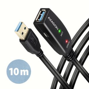 KAABEL USB3.2 A-M/A-F ACTIVE/10M ADR-310 AXAGON