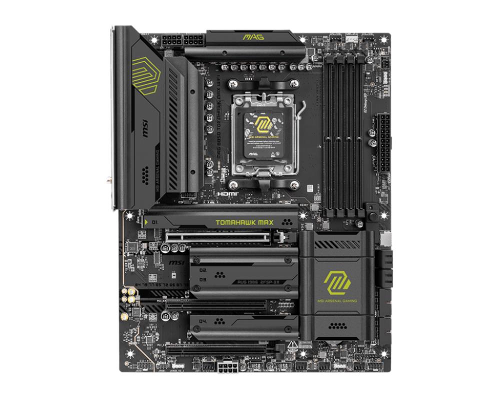 Emaplaat|MSI|AMD B850|SAM5|ATX|Memory DDR5|Memory slots 4|3xPCI-Express&...