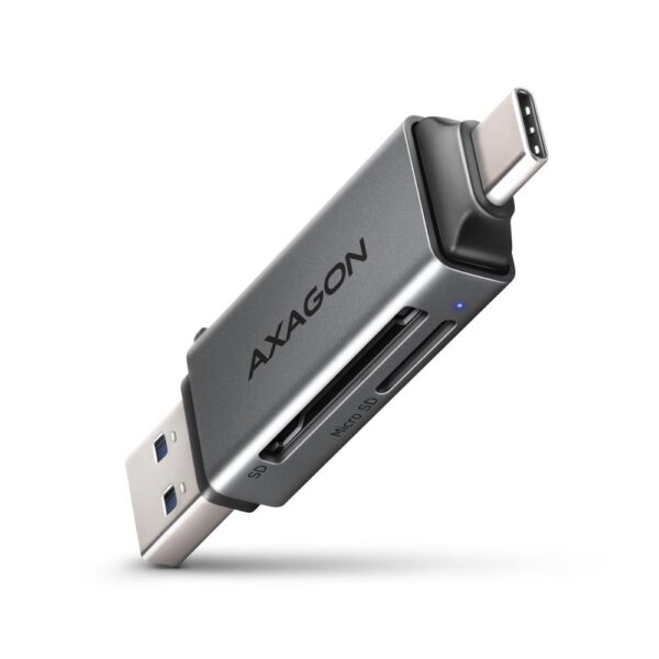 AUTOD READER USB-C+USB3.2 2SLOT/SD/MICROSD CRE-DAC AXAGON