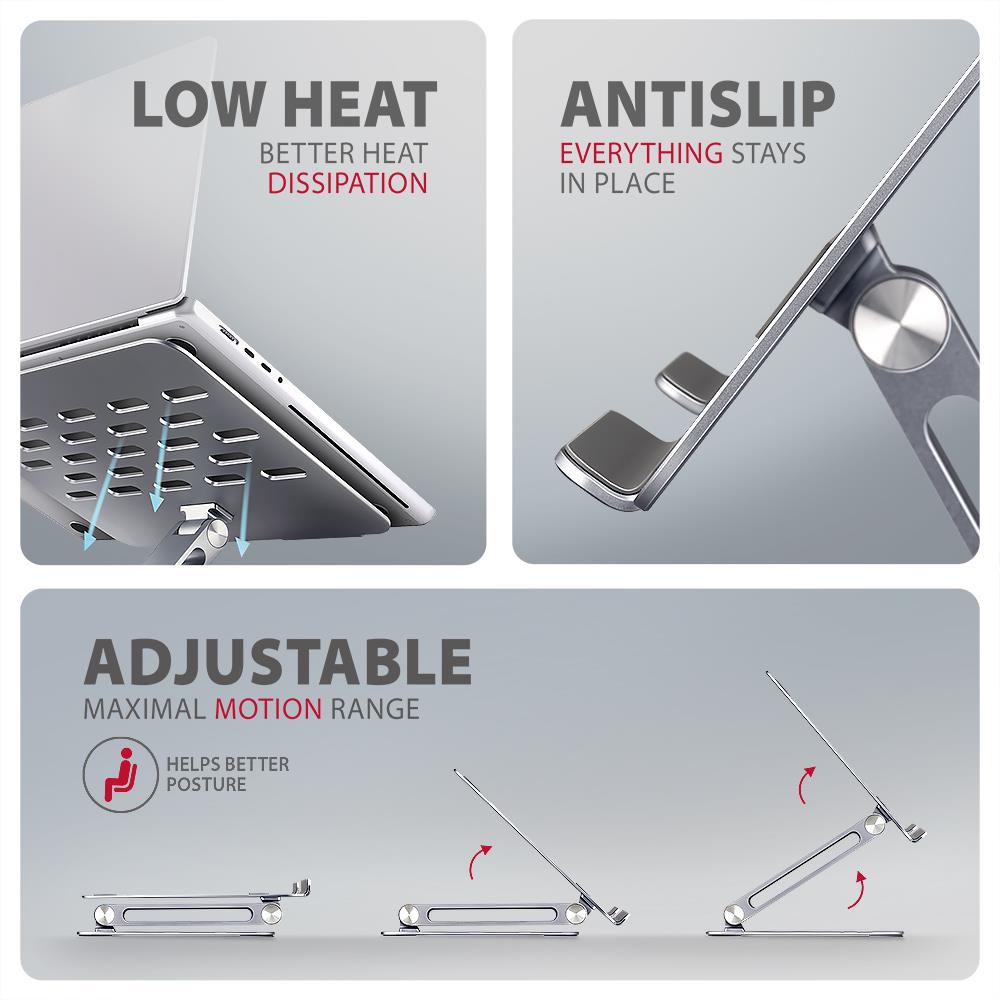 NB ACC STAND 10-16″/ALUMINUM HQ STND-LQ AXAGON