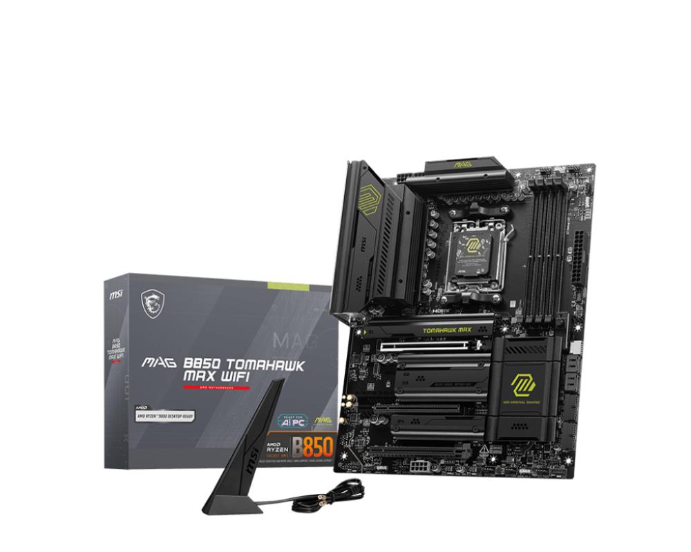 Emaplaat|MSI|AMD B850|SAM5|ATX|Memory DDR5|Memory slots 4|3xPCI-Express&...